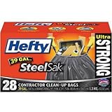 Hefty 39-Gallon Steel Sak, 28-Count