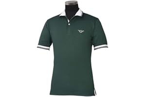 TuffRider Men's Mark Short Sleeve Polo Sport Shirt