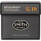 Steven SMITH Teamaker British Brunch - English Breakfast Black Tea Blend, 15 count sachets
