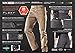 CQR CQ-TFP500-KHK_34W/30L Men's Flex Stretch Tactical Work Outdoor Operator Rip-Stop Trouser Pants EDC TFP500