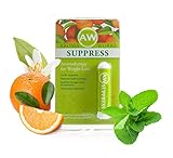 Aromaworks Aromatherapy Suppress Pocket Inhaler, Aromatherapy for Weight Loss, Natural Appetite Suppressant, Natural Medicine for Diet Headaches, Drug Free Digestion Booster