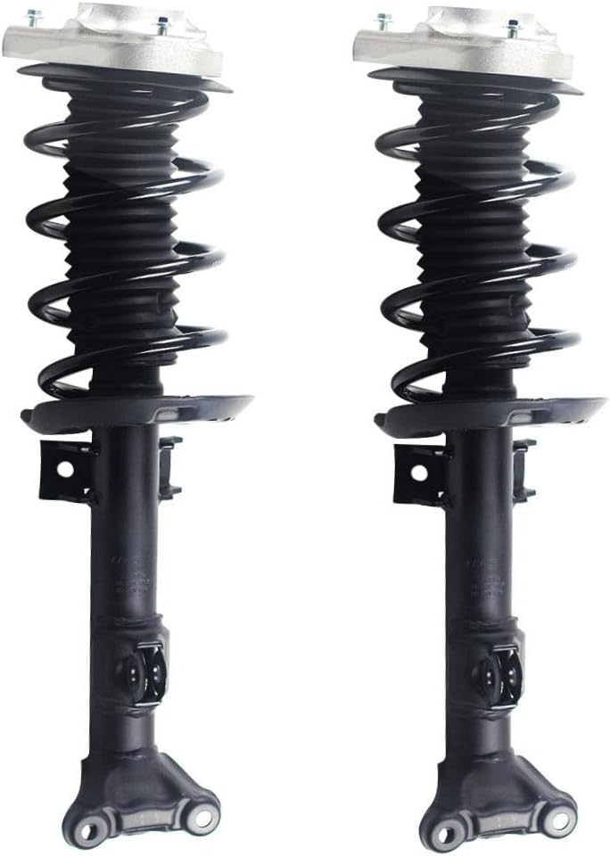 Front Pair Complete Struts Assembly with Spring Suspension Struts