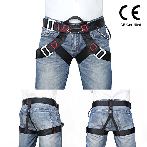 image for Uniquebella Thicken Professional Climbing Harness Safe Seat Belt for R