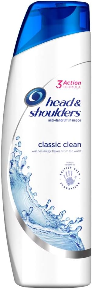 Head & Shoulders Classic Clean Shampoo, 400ml, WHITE, 400 ml (Pack of 1)