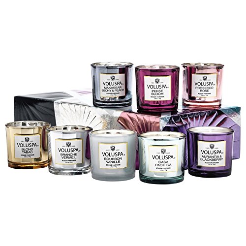 Voluspa Vermeil Memento 8 pc Candle Set, Assorted, One Size