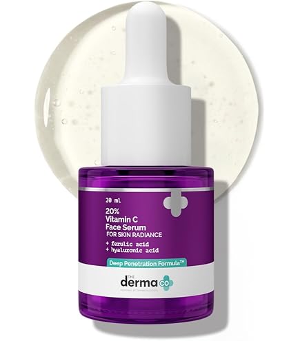 Amazon.com: The Derma Co 10% Advanced Vitamin C Face Serum with 5