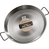 Garcima 20-Inch Pata Negra Restaurant Grade Paella Pan, 50cm