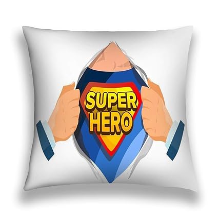 Indian South Asian Home Decor Pillows Superman Superhero Toss