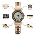 Womens Watches Wooden Analog Quartz M25 Wrist Watch Full Wood Band Wood Watch for Women
