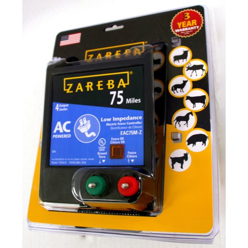 Zareba EAC75M-Z 75-Mile AC Low Impedence Charger