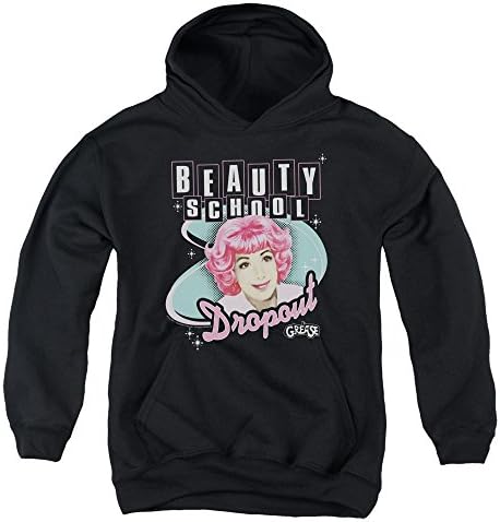Grease Beauty School Dropout Big Boys Pullover Hoodie BLACK SM