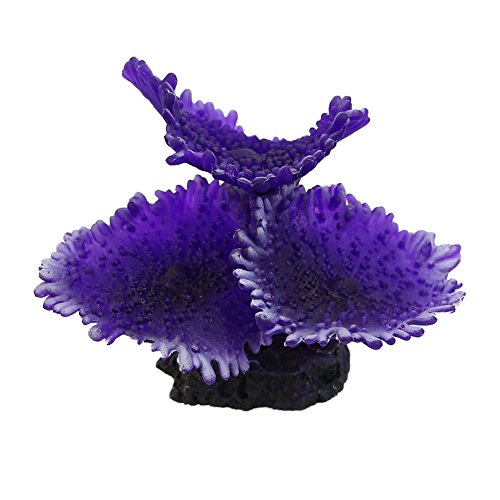 image for Techinal Fake Artificial Coral Plant Soft Disc Ornament Decoration For