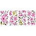 RoomMates RMK2496SCS Pink Flowering Vine Peel and Stick Wall Decals