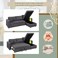 ERYE L-Shaped Coner Modern Corner Sectional Pull