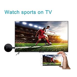 Wireless WiFi Display Dongle HDMI 1080P HDR, WiFi Display Empfänger Unterstützung Miracast Airplay DLNA,adattatore TV… - immagine 5