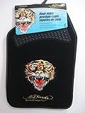 Floor Mats with Ed Hardy Tiger Design (Set of 2)
