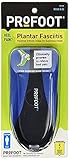 ProFoot Plantar Fasciitis Heel Cup Insoles Mens, Shoe Size 8-13 (4 Pairs)