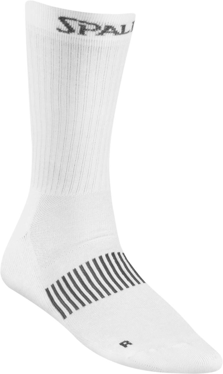 Spalding Unisex Child Coloured socks Kids Socks - White/Silver grey, 31-35