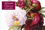 Card Box of 20 Notecards and Envelopes: Redoute Peony: A delightful pack of high-quality fine-art gi by 