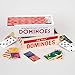 Mudpuppy The Patterns of Frank Lloyd Wright Wooden Dominoes Board Game