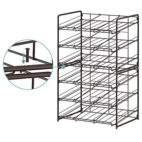 Can Organizer Stackable 2 Pack Can Storage Dispenser Rack 3 Tier Holds