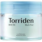 Torriden DIVE IN Multi Pad (80 pads) | Serum infused Facial Pads for Cooling, Soothing, Hydrating Spot Masking | Hyaluronic A
