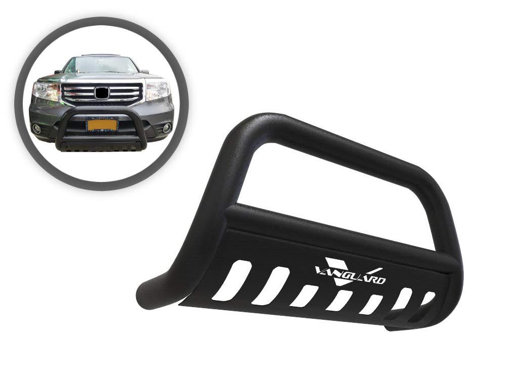 VGUBG1174BK Black Classic Bull Bar compatible with 0915 Honda Pilot