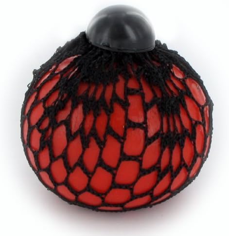 Squishy Slime Balls In Net Bag (Orange) by zizzi