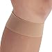 Ames Walker AW Style 16 Sheer Support Closed Toe 15-20 mmHg Moderate Compression Knee High Stockings Nude Large