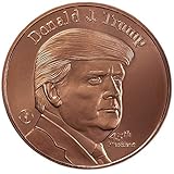 Trump Copper Round 1oz Pure Copper Coin