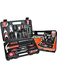 kingorigin 80002 M bricolaje Multi Tool Set para el hogar reparaciones pojects 72 pieces