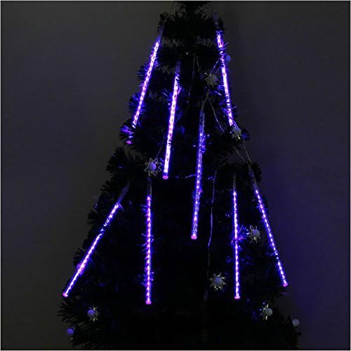 OEM 50cm 8 Tube 240 Leds Snowfall Meteor Rain Light Tube for Holiday Christmas Xmas Decoration Blue Color