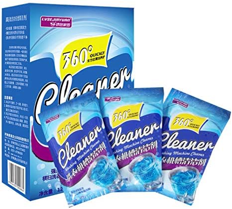 Washer Machine Cleaner, Gayrrnel 3 Tablets 13.3 OZ - Powder Washer Machine Cleaner for Laundry Tank