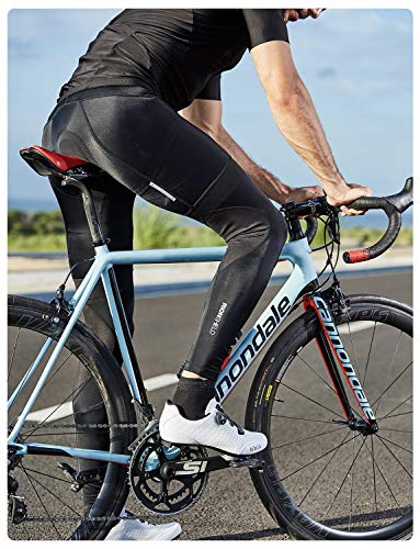 RION Men's Cycling Running Basketball Sports Compression Leg Sleeves Warmers - Thumbnail 2