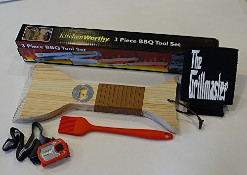 LiveYoung Gadgets BBQ & Grilling tools set-specialty gift box perfect for father's day, birthday, housewarming, wedding, hostess gift or any occasion