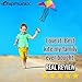 Easy to Fly Large Nylon Bird Kite for Kids and Adults Great for Beach Trip and Outdoor Activities Perfect for Beginners Flies in Light Breeze Flying String Line Included Big Flyer Childrens Toys