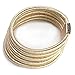 Fancy Love New Punk Wide Stretch Rope Gold Maxi Colar Chocker Necklace