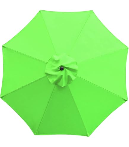amazon lime patio umbrella Amazon.com : Sunnyglade 9' Patio Umbrella Outdoor Table Umbrella with 8  Sturdy Ribs (Grass Green) : Patio, Lawn & Garden