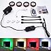 Airgoo 4pcs 50cm 30leds RGB Bias Lighting - Color Changing Flexible LED TV Strip Light TV Backlight for 40