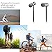 eCandy Bluetooth Headphones,Wireless Stereo Bluetooth Headset with Magnet Attraction,Sweatproof V4.1 Sports Earphones with Microphone for iPhone, Android Smartphones and Other Bluetooth Devices