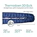 Thermodown 30 Degree Down Sleeping Quilt - Ultralight 3 Season Quilt - Perfect for Backcountry Camping, Backpacking and Hammocks (Regular)