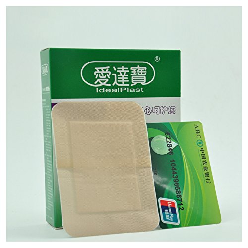 Pack of 30pcs Waterproof Breathable 4in*3in Large Band Aid Adhesive Bandages for Large Wounds