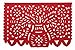 Mexican Tissue Papel Picado Banner I Salio El Sol I 12 Tissue Panels in Medium Size Multi-Color I Colors and Designs as Pictured