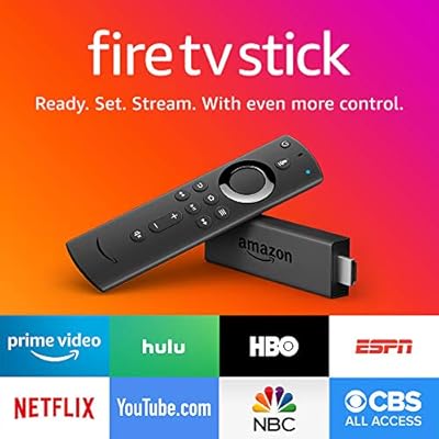 Fire TV Stick with all-new Alexa Voice Remote, streaming media player