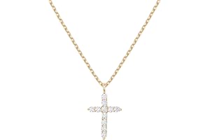 PAVOI 14K Gold Plated Cross Necklace for Women | Cross Pendant | Gold Necklaces for Women pavnud