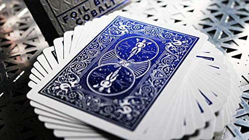 Bicycle Rider Back Cobalt Luxe | Blue | Version 2 by US Playing Card Co | Poker Deck | Collectable
