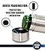 Stainless Steel Beer Bottle Cooler Keeper Insulator with Bottle Opener Gift - Fits Most 12-Ounce Glass Bottles to Keep Beer or Carbonated Drinks Cold for a Long Time + Metal Bottle Opener