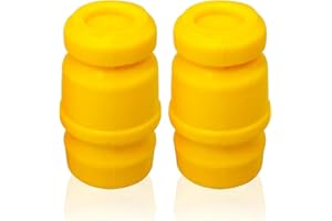 QNBES Front Bump Stop Fit for Cherokee XJ 1984-2001 Replace 52004295, Upper Suspension Jounce Bumpers, 2 Pcs