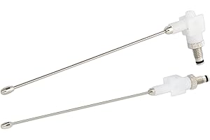 FIRSTINFO TOOLS FIT YOUR NEEDS FIRSTINFO A1638Dx2 Replacement Nozzle For FIRSTINFO Upgraded Aerosol Fluid Oil Refillable High Pressure Storage Sprayer Can Multicolored