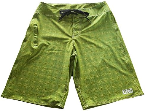 CIRE Square Wave 4-Way Stretch Men's Longer Length Boardshort